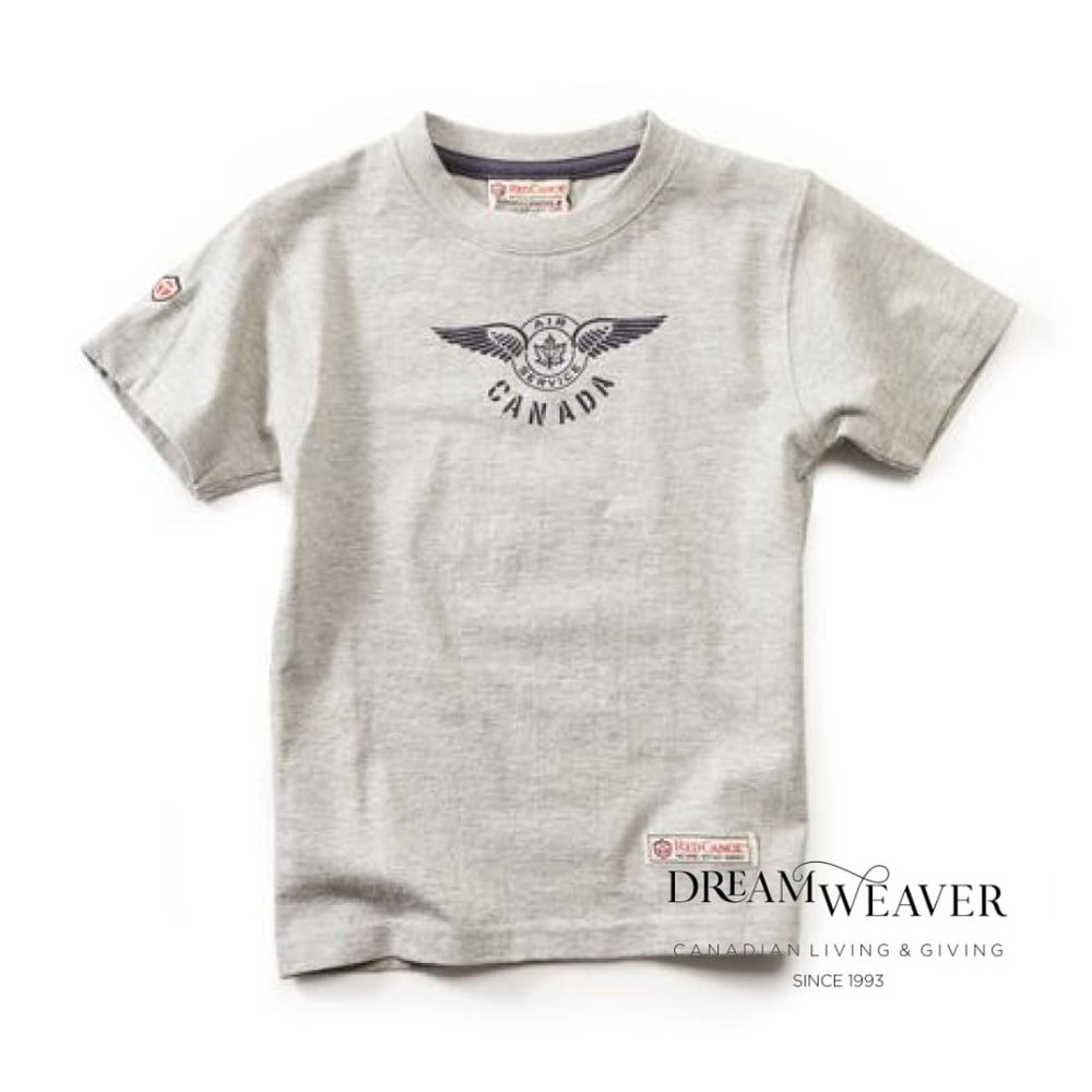 Kids Canada Air Service T-Shirt | Red Canoe